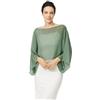 BEAUTELICATE Chiffon Bolero con Manica Pipistrello Donna Scialle Stole Trasparente Estiva per Sposa Matrimonio Cerimonia