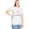 Andii Drama Queen Bubu and Dudu - Maglietta unisex in stile morbido, Bianco, M