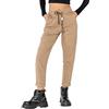 Nina Carter P500 Jeans casual da donna, in stile jogger, a vita alta, pantaloni da jogging estivi