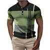 Fulidngzg Polo Uomo Cotone Casual Golf Polo Manica Corta Traspiranti Taglie Forti Estiva Polo Slim Fit Leggero Risvolto T-Shirt Scollo V Manica Corta Tshirt Elegante Slim Fit