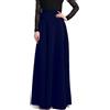 Artykey Gonna Lunga Donna Elegante 120cm Invernale Vita Alta Svasata Skirts | Maxi gonne morbida elastica, cerniera invisibile. Gonna stile retrò vintage per cerimonia, feste e abbigliamento casual.