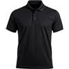 STEXFIT Polo Uomo Manica Corta Nera in Cotone, Comoda e Traspirante, Polo da Uomo Taglio Moderno - Made in Italy - XXL