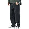 RUMAOZIA Jeans da uomo Baggy Y2K Streetwear Skateboard Jeans Vintage Ragazzi Jeans Hip Hop Style Pantaloni larghi Adolescenti Ragazzi Straight Leg Denim Pantaloni Loose Fit Pantaloni Classic Regular, Nero , M
