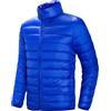Generic Piumino trapuntato da uomo con cerniera integrale, leggero, caldo, invernale, idrorepellente, antivento