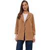 Ballandoro Blazer Donna Elegante Lungo - Giacca Curvy | per Completo Cerimonia, Made in Italy, Cardigan Taglie Forti Elasticizzato senza Fodera Felpa, Tailleur Oversize con Tasche