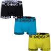 MyHaing Biancheria Intima da Uomo Shorts Boxers Cotone Blend Slip Traspiranti Short Leg Trunks 3 Pack