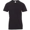 SADISRLS Confezione da 3/5 Magliette Maniche Corte da Uomo T-Shirt Mezza Manica Girocollo Payper Print in 100% Cotone (IT, Testo, XXL, Regular, Regular, 3, Nero)