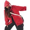 Silver Basic Donna Y2k Full Zip Felpe con Cappuccio Autunno Inverno Spider Web Felpa Hip Hop Oversize Giacca Cappotto
