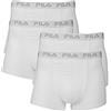 Fila 4 Confezione Uomo Base Boxer, Essential, Elasticizzati Logo, S-XXL - Bianco (300), M (gr. Medio)