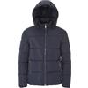 Ciabalù Piumino Uomo 200 Grammi Giubbotto Invernale con Cappuccio Rimovibile e Collo Alto Polsini con Elastico Imbottitura Calda Slim Fit