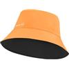 Zylioo Big Head - Cappello da pescatore reversibile, oversize, da viaggio, double face, estivo, per uomo e donna, cappello da spiaggia, Nero-arancione., XL/XXL