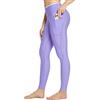 baleaf Leggings da donna per nuoto con cerniera e tasche, muta da kayak, rash guard, pantaloni con fodera, moda bagno moderna, protezione UV UPF 50+, Lilla, XXL