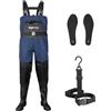 Night Cat Waders Scafandro da Pesca: Trampolieri Stivali da Pesca per Uomo Donna Impermeabili