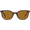 Ray-Ban 0RB2197 Occhiali, Havana/Brown, 52 Unisex-Adulto