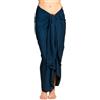 PANASIAM Sarong uni blue, 190x116cm