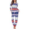 Dajingkj Dajinngkj - Pigiama da donna, lungo, caldo, pijamas, da donna, invernale, morbido, morbido, per la casa, per ragazze