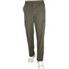 EGIDIO Sea Barrier - Pantalone Uomo Art. Isola con Tasconi ed Elastico in Vita - Tessuto Tela 100% Cotone - Multitasche - Calzino in Omaggio (IT, Testo, L, Regular, Regular, Fango)
