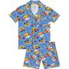 Paw Patrol Pigiama, Pigiama Bambino Corto con Chase, Marshall Rubble, Patrulla Canina Pijama