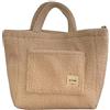 LYEAA Borse a messaggero invernali in peluche morbido donna borsa a tracolla grande capacità borsa a tracolla agnello giù borsa a mano da donna, Beige