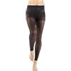 Relaxsan Microfibra 880ML (Nero, 4-XL) Leggins Compressione Graduata 18-22 mmHg 140 Den - Collant Senza Piede