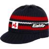 Eisbär Berretto a Maglia con Visiera Pauli Donna/Uomo - Made in Austria Lana Merino Beanie Visiera, Fodera, Autunno/Inverno Inverno - Taglia Unica Blu Scuro