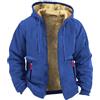 Generico Giacca Invernale Uomo Calda Giubbotto In Pile Casual Giacchetto Con Zip E Cappuccio Giacche con Cerniera e Tasche Giubbino Primavera Invernali Elegante Leggero Trapuntata