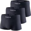 TODO Boxer Traspiranti Uomo, Mutande Elasticizzato Uomo Intimo, Senza Pressione (Taglia S-3XL)