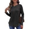 Cuptacc Maglione Donna Elegante Maglioni Donna Invernali Girocollo Maglia Manica Lunga Casual A Maniche Lunghe Autunno