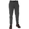 fratelliditalia.org Pantalaccio da lavoro in cotone a righe gessato per chef cuoco blu bordeaux dalla xs alla xxl (S, Nero)