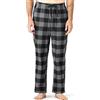 LAPASA Pantaloni Pigiama Micropile e 100% Flanella di Cotone Uomo M39/M128 - Abbigliamento da Notte Pantaloni Tuta Lunghi Casa Relax Elasticizzati Scozzesi Quadri XXL Multicolore
