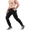 Instinct Pantaloni Cargo Uomo Estivi Slim Fit Tasconati con Tasche Laterali Militari da Lavoro Trekking Outdoor Pantaloni Multitasche Leggeri Traspiranti in Cotone Primavera Estate