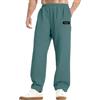 Generico Kirakuco Pantaloni Giapponesi Uomo - Pantaloni Velluto Uomo Larghi Invernali con Tasca Bodybuilding A Coste Eleganti con Coulisse Jogging Streetwear Baggy Elasticizzati Elastica Pantalonis