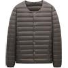generisch Piumino leggero da donna, leggero, con buffer, giacca trapuntata leggera, da donna, per le mezze stagioni, leggero, trapuntato, invernale, piumone sottile, da donna, in piuma, 4XL