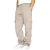 Sprifloral Pantaloni da uomo, cargo, da lavoro, in felpa, da jogging, jogger, felpati, con tasche, taglie S-3XL, Colore 5, 3XL