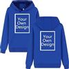 ALRRGPB Felpa Personalizzata per Uomini e Donne Felpa Personalizzata Il Tuo Design Stampa Fai da Te Autunno Inverno Hooded Front & Back