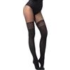 Selente Lovely Legs Originali collant effetto autoreggenti, nero pois 60 DEN, S