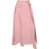 EDZZEL Sottogonna in raso da donna Saree Sottogonna in raso Sari Sottogonna in raso di seta Intimo per le donne - Turchese Blu, Oro Rosa Chiaro, taglia unica