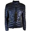 Guess - Giubbotto ecopelle metallizzato Felicia - BLUE, S