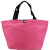 SUNDEK Maxi Shopping Bag, Borsa rigida in Tessuto Gommato con chiusura centrale a zip (Pitaya)