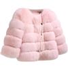 ZhuiKun Donna Cappotto in Pelliccia Sintetica Giacca Corto in Pelliccia Artificiale Capispalla Caldo e Spesso Parka Invernale - Stile 17, 4XL