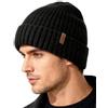 FURTALK Beanie Hat Uomini Donne Cappelli Invernali Foderati in Pile Cappello Termico Caldo Cappello a Maglia Cuffed Beanie Unisex Plain Skull cap