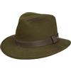 Stetson Waxed Traveller Cappello in Tessuto Fascia in Pelle Uomo Tutto l Anno