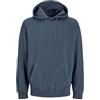 JACK & JONES Felpa con Cappuccio in Tinta Unita, Blu (Mood Indigo), XL