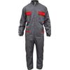 C.B.F. Balducci Group Tuta Da lavoro Multitasche (Grigio / Rosso, XL)