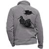Pets-easy Giacca In Pile Becasse - Abbigliamento da Caccia personalizzato gioco, grigio, L