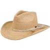 Stetson Western Crochet Cappello Cowboy in Rafia Unisex Primavera Estate