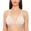 DELIMIRA Donna Reggiseno Aperto Davanti Racerback Beige 6D