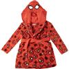 CERDÁ LIFE'S LITTLE MOMENTS Accappatoio morbido cappuccio e cintura - Vestaglia casa Spiderman calda e confortevole tessuto tipo pile unisex bambini, Uomo Ragno, 6 anni