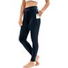 Havideto Leggings da equitazione da donna, con tasca per cellulare, a vita alta, elasticizzati, con passanti per cintura