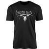 SMARTYPANTS Death Note Black T-Shirt Top Tee - Anime Manga Comic Cosplay Inspired Japanese Art Mystery Thriller Book Light Kira Shinigami Ryuk Adult Teen Gift Present